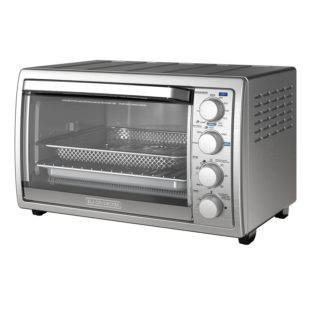 Crisp N Bake Air Fry Toaster Oven with Rotisserie